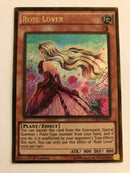 Yugioh Rose Lover PGL2-EN003 Gold Secret Rare 1st Edition Near Mint
