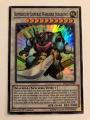Yugioh Superheavy Samurai Warlord Susanowo SECE-EN048 Super Rare 1st Edition NM
