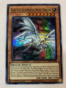 Yugioh Blue-Eyes Alternative White Dragon LDS2-EN008 Green Ultra Rare 1st Edition NM