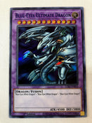 Yugioh Blue-Eyes Ultimate Dragon LDS2-EN018 (Blue) Ultra Rare 1st Edition Near Mint