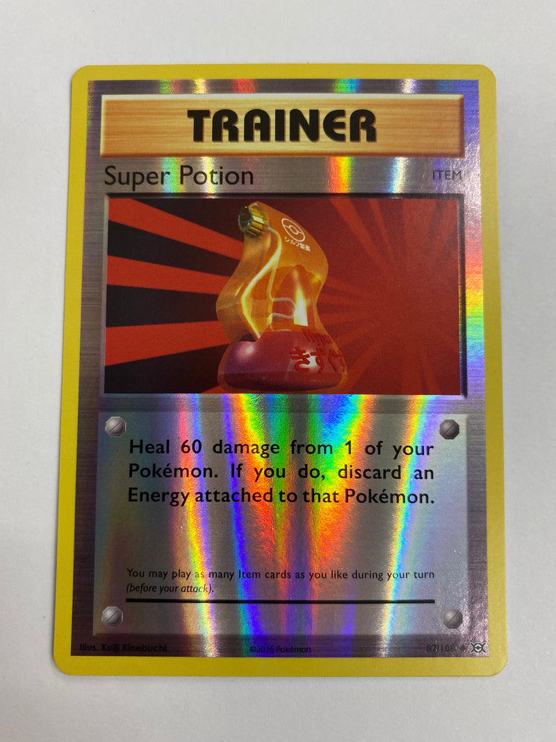 Super Potion 87/108 Reverse Holo Pokemon Card Naer Mint