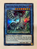 Yugioh Blue-Eyes Chaos MAX Dragon LDS2-EN016 Ultra Purple 1st Edition Near Mint