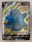 Ditto V SV118/SV122 Shining Fates Shiny Ultra Rare Pokemon TCG NM/Mint