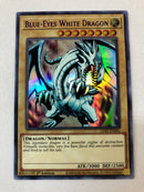 Yugioh Blue-Eyes White Dragon LDS2-EN001 1st Edition Purple Ultra Rare Near Mint