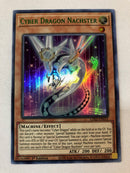 Yugioh Cyber Dragon Nachster LDS2-EN032 Green Ultra Rare 1st Edition Near Mint