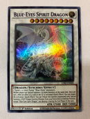 Yugioh Blue-Eyes Spirit Dragon LDS2-EN020 1st Edition Purple Ultra Rare Near Mint