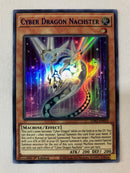 Yugioh Cyber Dragon Nachster  LDS2-EN032 1st Edition  Blue Ultra Rare Near Mint