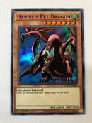 Yugioh Harpie's Pet Dragon LDS2-EN066 Purple Ultra Rare 1st Edition Near Mint
