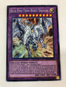 Yugioh Blue-Eyes Twin Burst Dragon SHVI-EN099 Secret Rare 1st Edition Near Mint