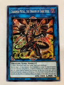 Yugioh Darkness Metal, the Dragon of Dark Steel BLAR-EN047 Secret Rare Near Mint
