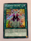 Yugioh Numeron Calling BLAR-EN027 1st Edition Secret Rare Near Mint