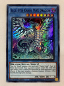 Yugioh Blue-Eyes Chaos MAX Dragon LDS2-EN016 Blue Ultra Rare 1st Edition Near Mint