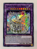 Yugioh Cyber Eternity Dragon LDS2-EN033 Blue Ultra Rare 1st Edition Near Mint