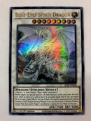 Yugioh Blue-Eyes Spirit Dragon LDS2-EN020 1st Edition Ultra Rare Near Mint