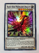 Yugioh Black Rose Moonlight Dragon LDS2-EN112 Purple Ultra 1st Edition Near Mint