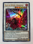 Yugioh Black Rose Dragon LDS2-EN110 Ultra Rare 1st Edition Near Mint