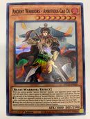 Ancient Warriors - Ambitious Cao De ETCO-EN020 1st Edition Super Rare NM
