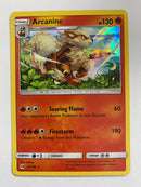 Arcanine Sun Moon Base Set 22/149  Holo Rare Pokemon Card Near Mint