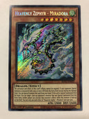 Yugioh Heavenly Zephyr - Miradora BLVO-EN029 Secret Rare 1st Edition Near Mint