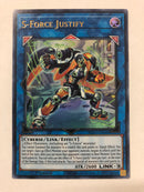 Yugioh S-force Justify BLVO-EN048 Ultra Rare 1st Edition Near Mint