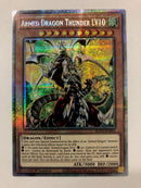 Yugioh Armed Dragon Thunder LV10 BLVO-EN001 Starlight Rare 1st Edition Near Mint