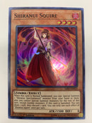 Shiranui Squire SAST-EN019 Savage Strike Super Rare 1st Edition Yugioh Card NM