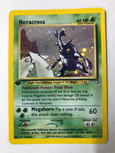 Heracross 6/111 1st Edition Holo Rare Neo Genesis Pokemon Card Near Mint