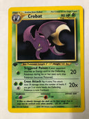 Crobat 4/64 Neo Revelation Holo Rare 1st Edition Pokemon Card Near Mint