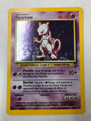 Mewtwo 10/130 Holo Rare Vintage Base Set 2 Pokemon Card Near Mint