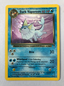 Dark Vaporeon 9/110 Legendary Collection Holo Rare Pokemon Card Near Mint