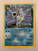 Dark Blastoise 20/82 Team Rocket Non-Holo Rare 1st Edition Pokemon Card Near Mint