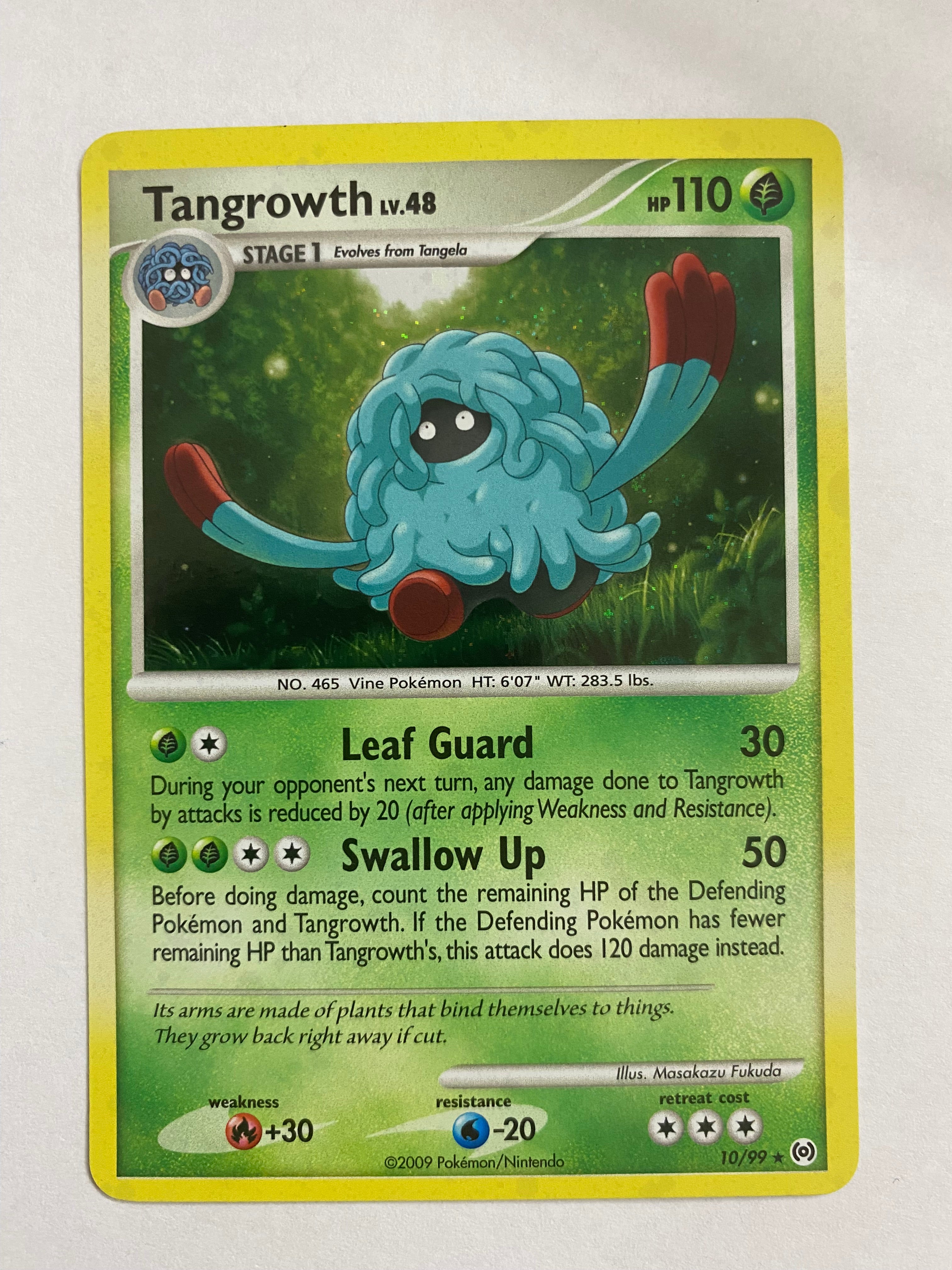 Tangrowth -10/99 Holo Rare Pokemon Card Naer Mint