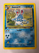 Azumarill 2/111 1st Edition Holo Rare Neo Genesis Pokemon Card Near Mint