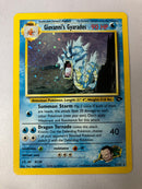 Giovanni's Gyarados 5/132 Gym Challenge Holo Rare Pokemon Card Near Mint