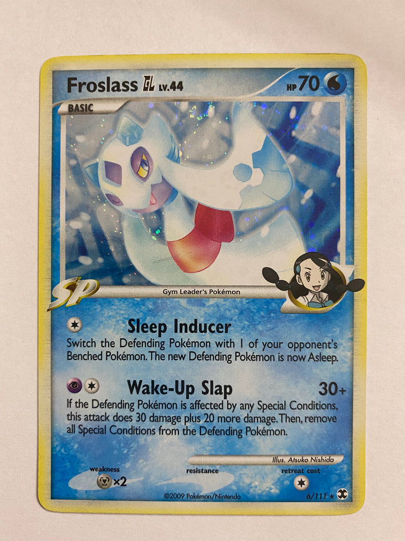 Froslass GL 6/111 Rare Holo  Pokemon  Card Naer mint