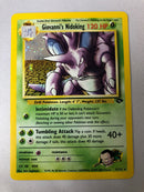 Giovanni's Nidoking 7/132 Holo Rare Gym Challenge Pokemon Card Near Mint