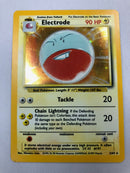 Electrode 2/64 Holo Rare Base Set Misprint No Set Symbol Pokemon Card Near Mint