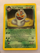 Dark Arbok 2/82 Holo Rare 1st Edition Team Rocket Pokemon Card Near Mint