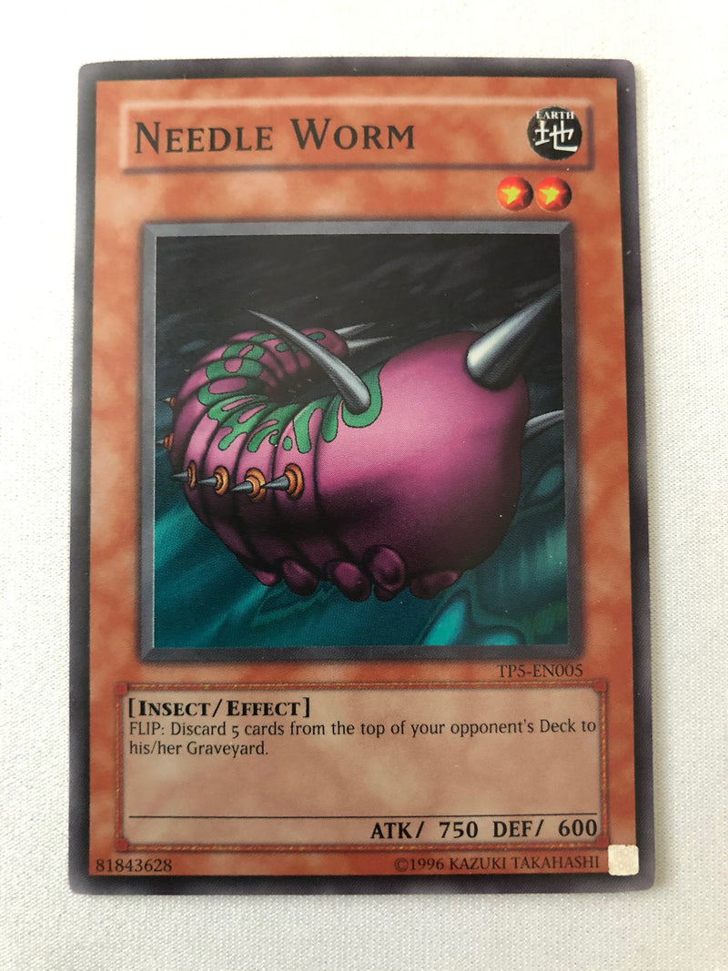 Yugioh Needle Worm TP5-EN005 Super Rare Near Mint
