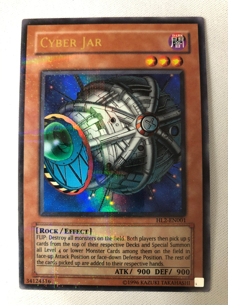 Yugioh Cyber Jar HL2-EN001 Ultra Parallel Rare Hobby League Near Mint Yugioh Cyber Jar HL2-EN001 Ultra Parallel Rare Hobby League Near Mint