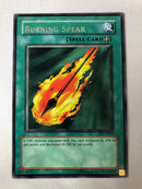 Yugioh Burning Spear TP1-010 Rare Tournament Pack 1 Near Mint