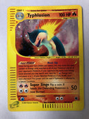 Typhlosion 28/165 Holo Rare Expedition Pokemon Card Near Mint