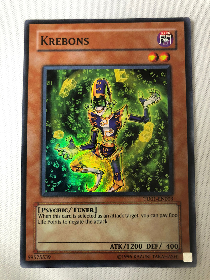 Yugioh Krebons TU01-EN003 Super Rare Turbo Pack 1 Near Mint