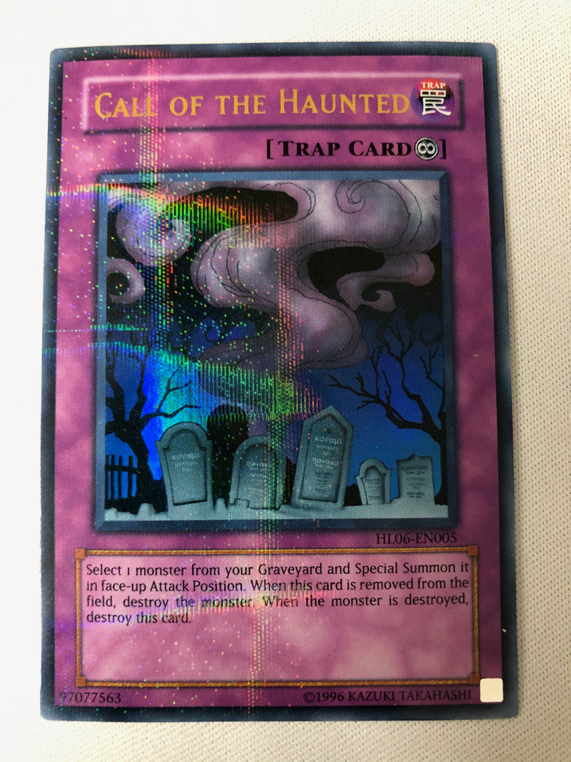 Yugioh Call of the Haunted HL06-EN005 Ultra Parallel Rare Near Mint