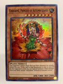 Yugioh Chirubimé, Princess of Autumn Leaves LVAL-EN039 Super Rare 1st Edition NM