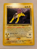 Raikou 22/64 Non-Holo Rare Neo Revelation Pokemon Card Near Mint