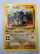 Rhydon 59/130 Base Set 2 Non-Holo Rare Pokemon Card Near Mint