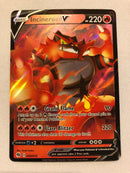 Incineroar V 008/073 Champion Path Holo Ultra Rare Pokemon Card Near Mint