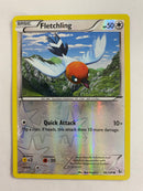 Fletchling  86/106  Reverse Holo Pokemon Card Near Mint