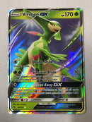 Virizion GX 34/214 Holo Ultra Rare Sun & Moon Lost Thunder Pokemon Card Near Mint